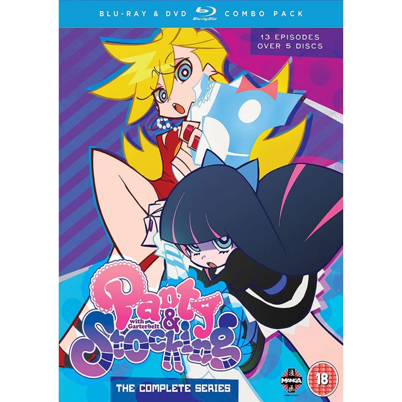 Product Image: Panty & Stocking With Garter Belt Complete Series Combi Pack (18) BD/DVD