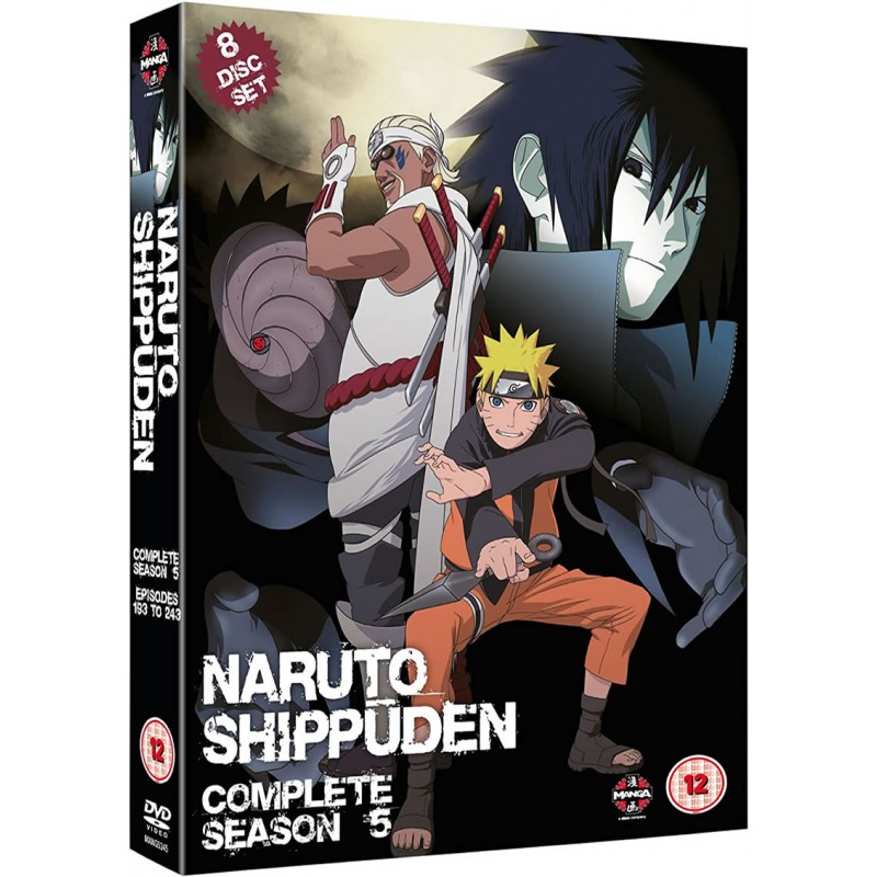 Product Image: Naruto Shippuden Complete Series 5 Box Set (12) DVD