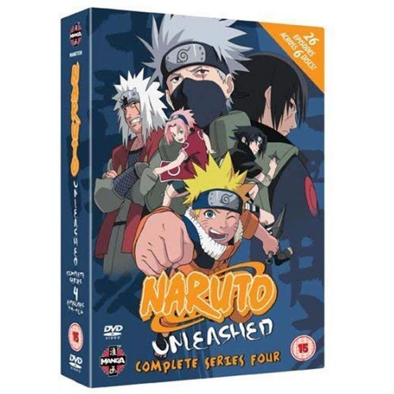 Product Image: Naruto Unleashed Complete Series 4 (15) DVD