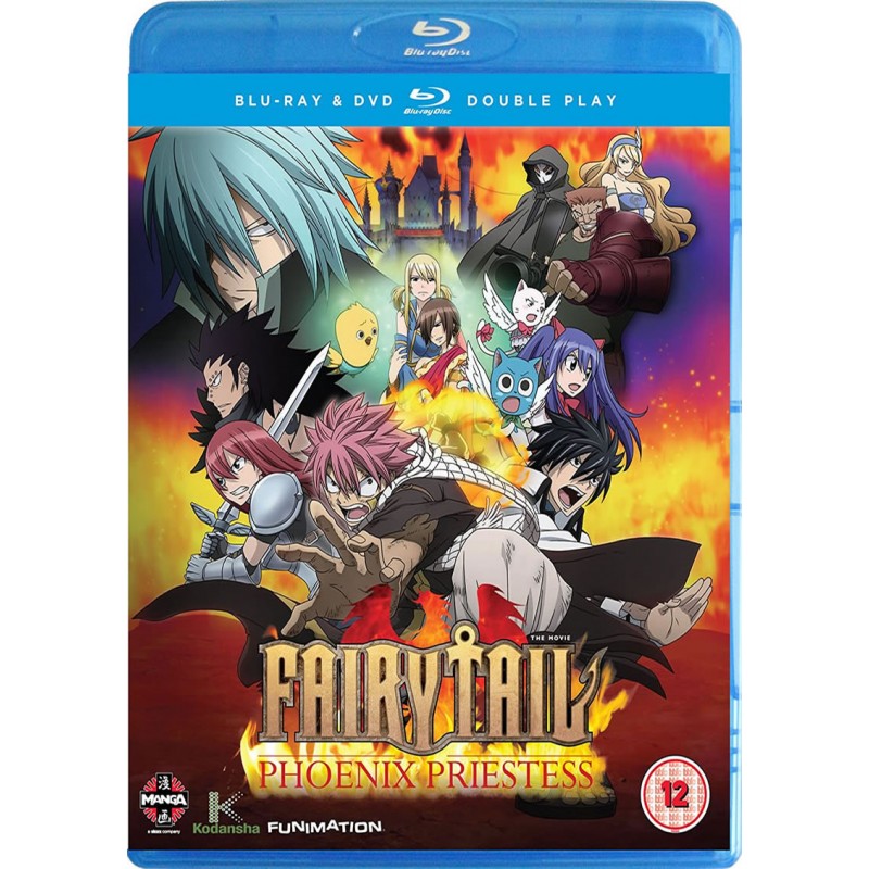 Product Image: Fairy Tail the Movie: Phoenix Priestess Combi (12) BD/DVD