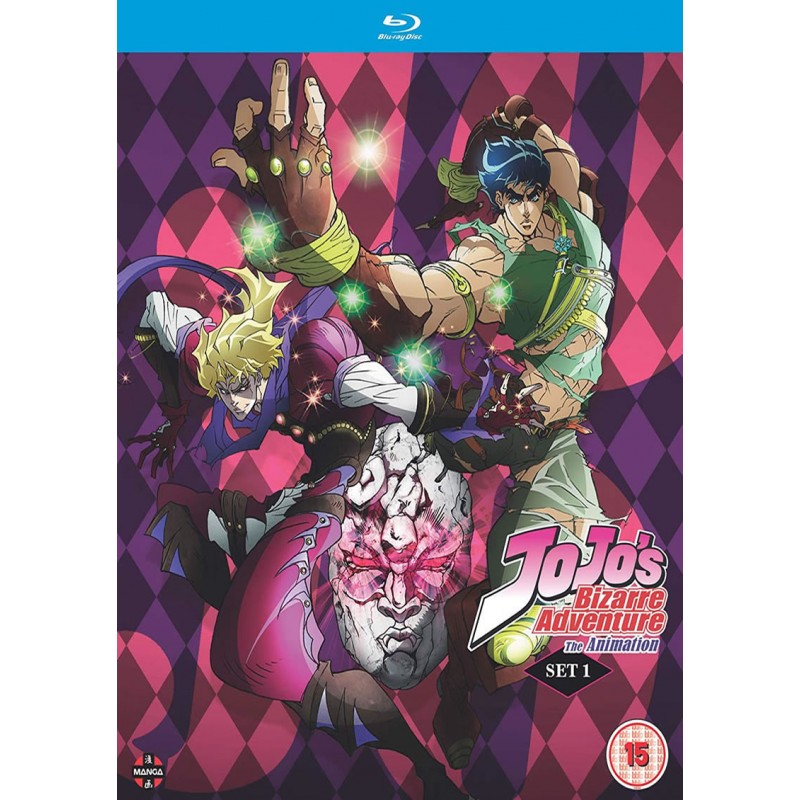 Product Image: JoJo’s Bizarre Adventure Set One: Phantom Blood / Battle Tendency (15) Blu-Ray