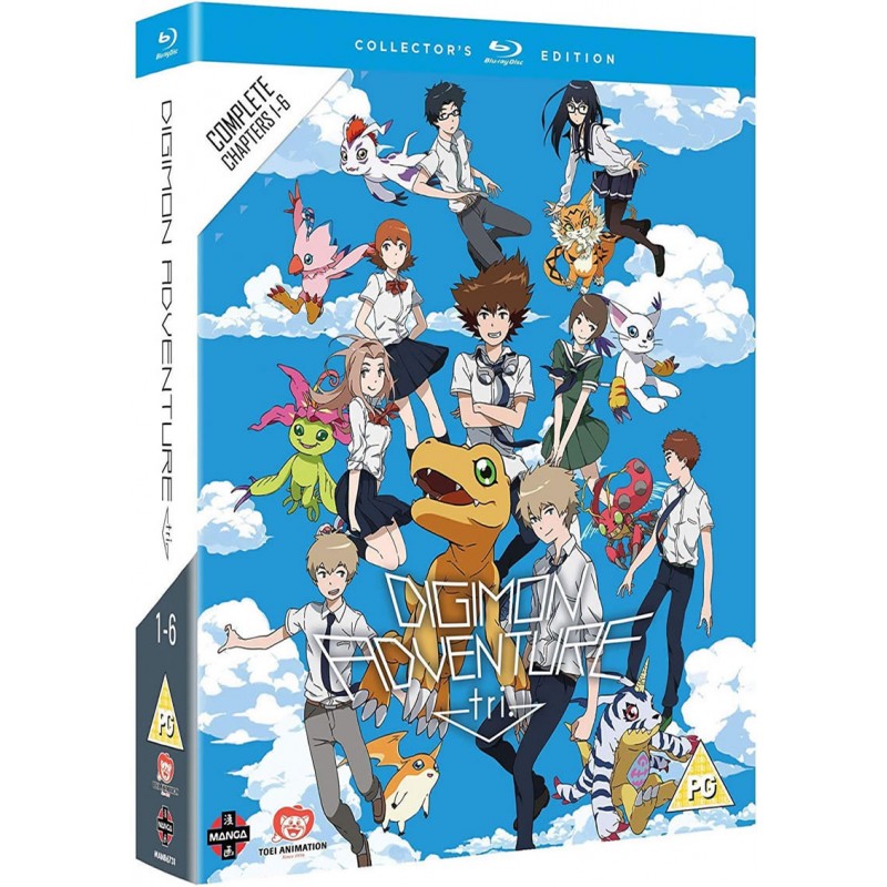 Product Image: Digimon Adventure Tri: The Complete Movie Collection (PG) Blu-Ray