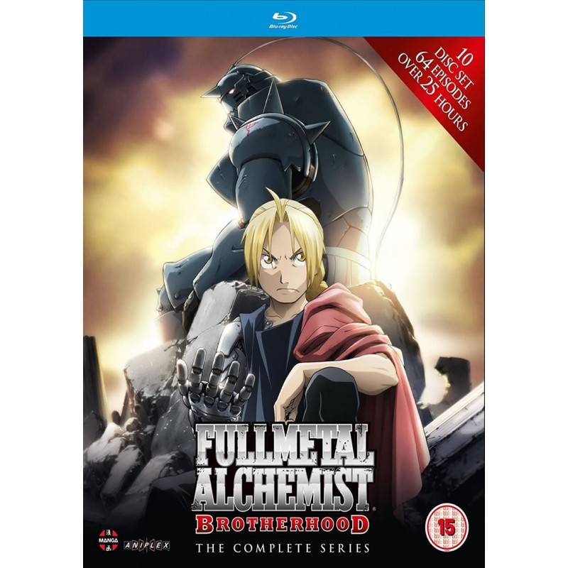 Product Image: Fullmetal Alchemist Brotherhood Complete Collection (15) Blu-Ray