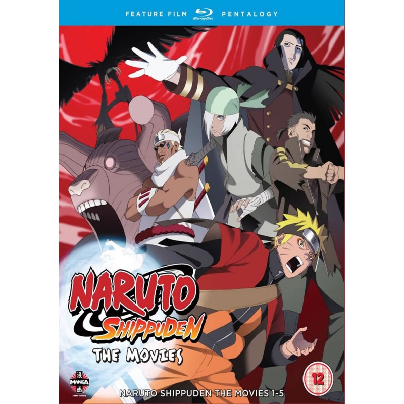 Product Image: Naruto Shippuden Movie Pentalogy (Contains Naruto Shippuden Movies 1-5) (12) Blu-Ray