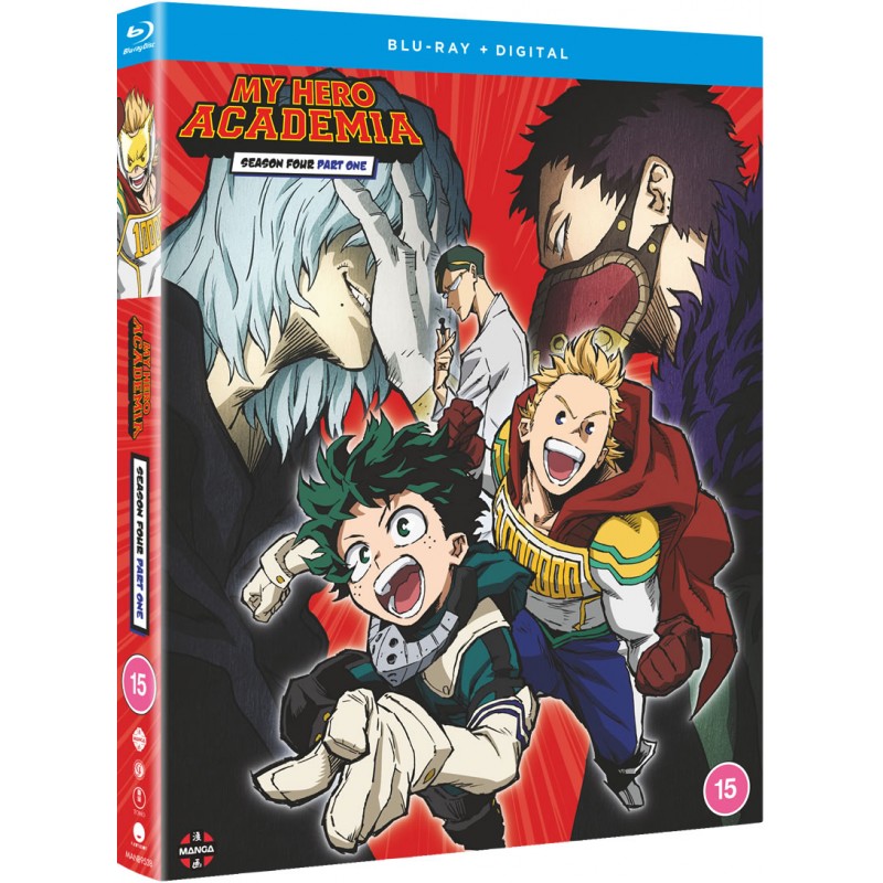 Product Image: My Hero Academia - Season 4 Part 1 (15) Blu-Ray