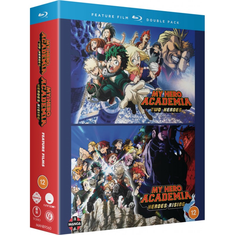 Product Image: My Hero Academia: Movie Double Pack - Two Heroes & Heroes Rising (15) Blu-Ray