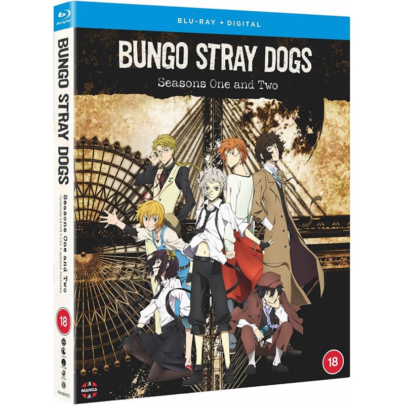 Product Image: Bungo Stray Dogs: Seasons 1 & 2 + OVA (18) Blu-Ray