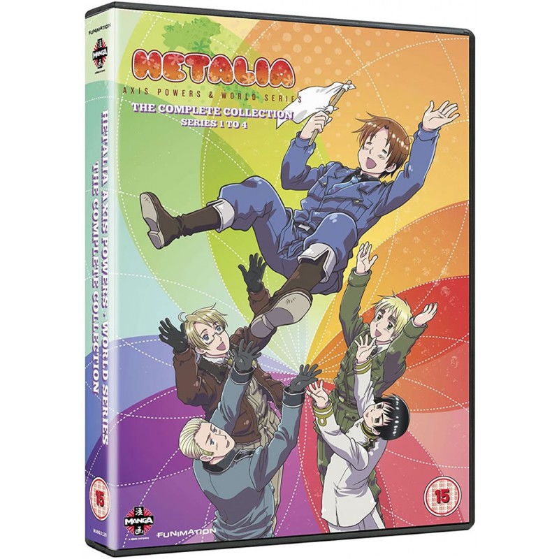 Product Image: Hetalia Axis Powers - Complete Series 1-4 (15) DVD