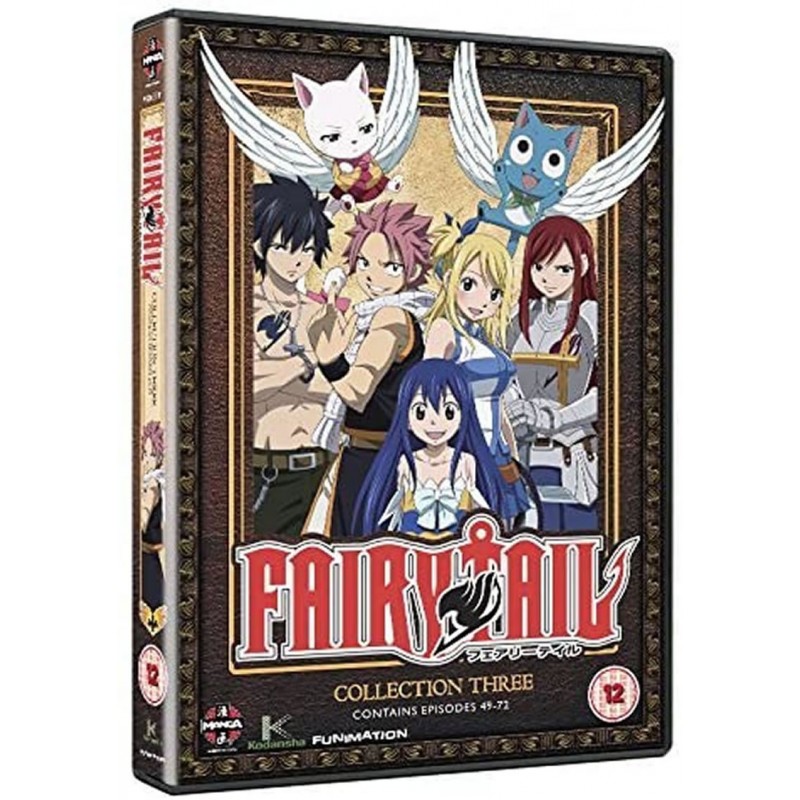 Product Image: Fairy Tail Collection Three (12) DVD