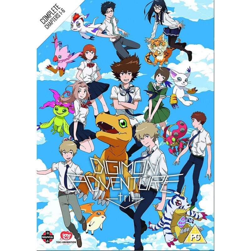 Product Image: Digimon Adventure Tri: The Complete Movie Collection (PG) DVD