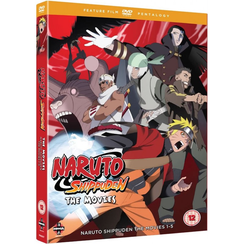 Product Image: Naruto Shippuden Movie Pentalogy (Contains Naruto Shippuden Movies 1-5) (12) DVD