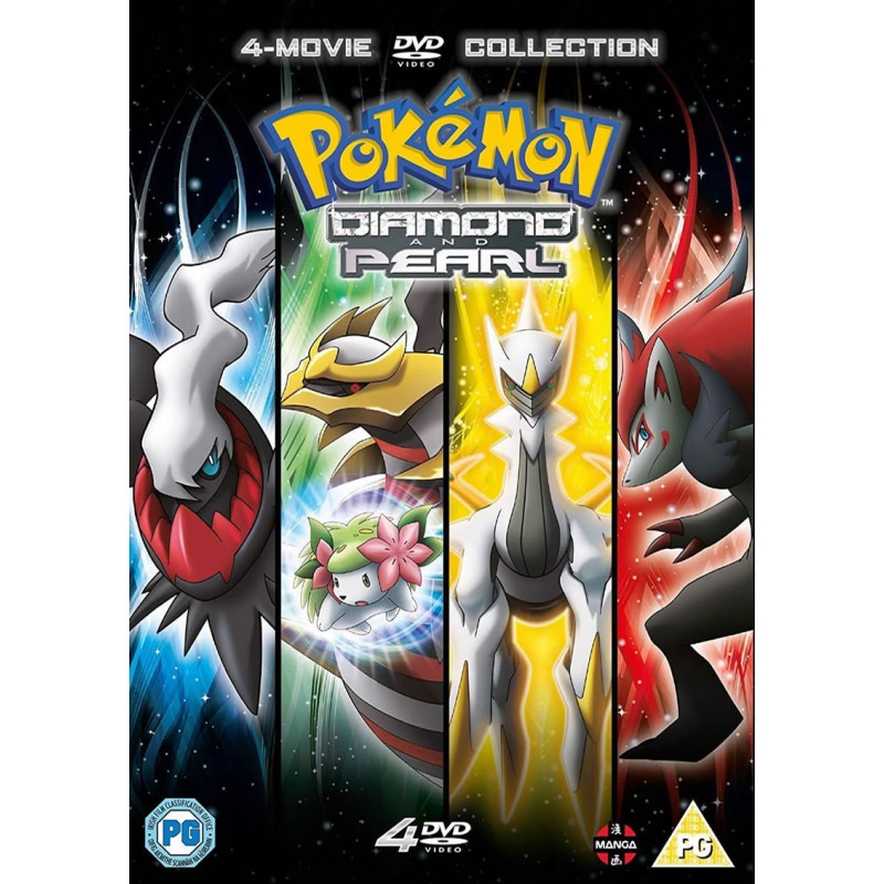 Product Image: Pokemon Movie's 10-13 Collection (PG) DVD