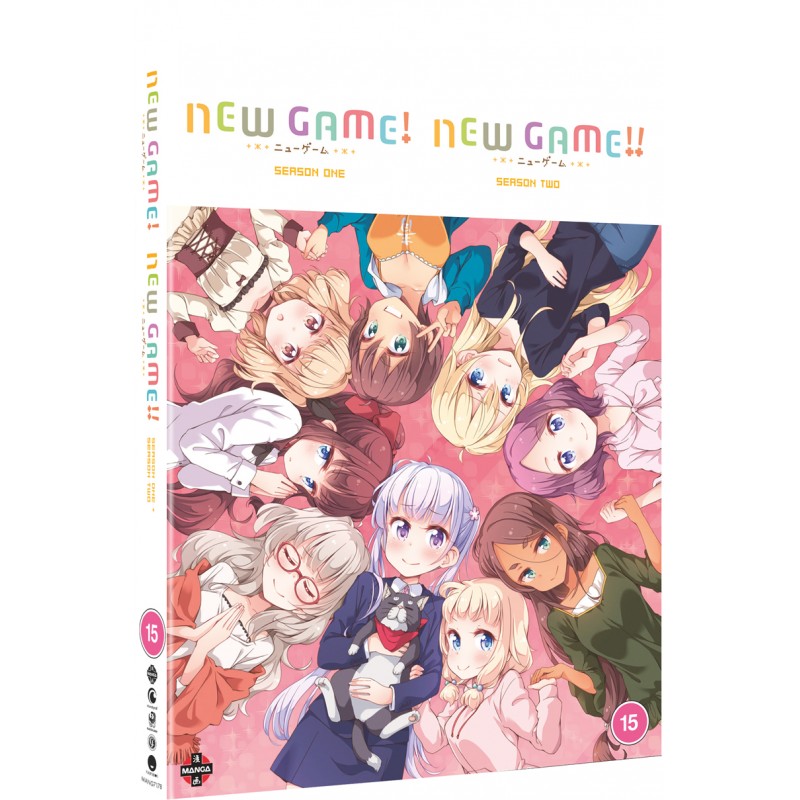 Product Image: NEW GAME! + NEW GAME!! - Seasons 1 & 2 (15) DVD