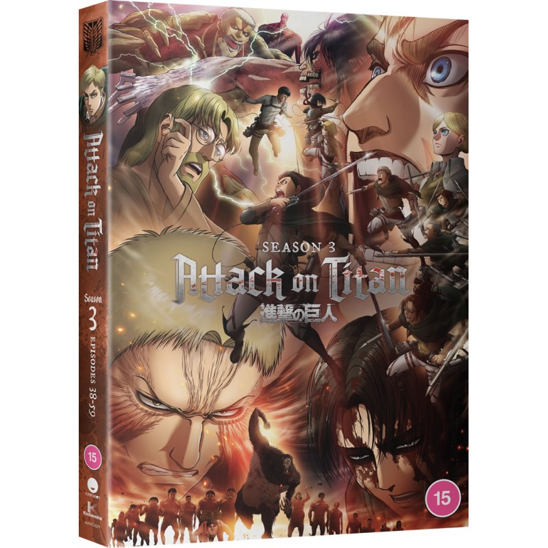 Product Image: Attack on Titan - Season 3 Collection (15) DVD