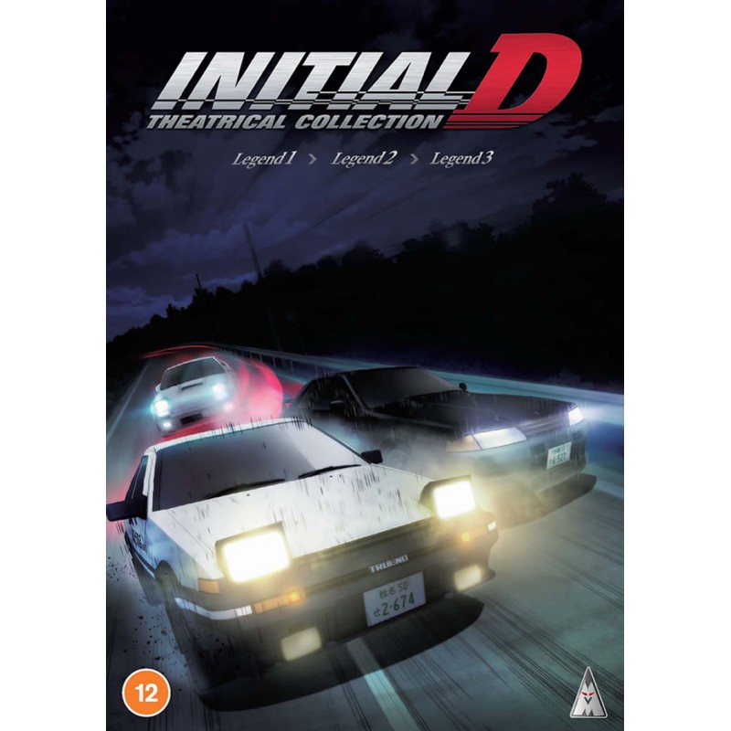 Initial D Legend Movie Collection 12 DVD