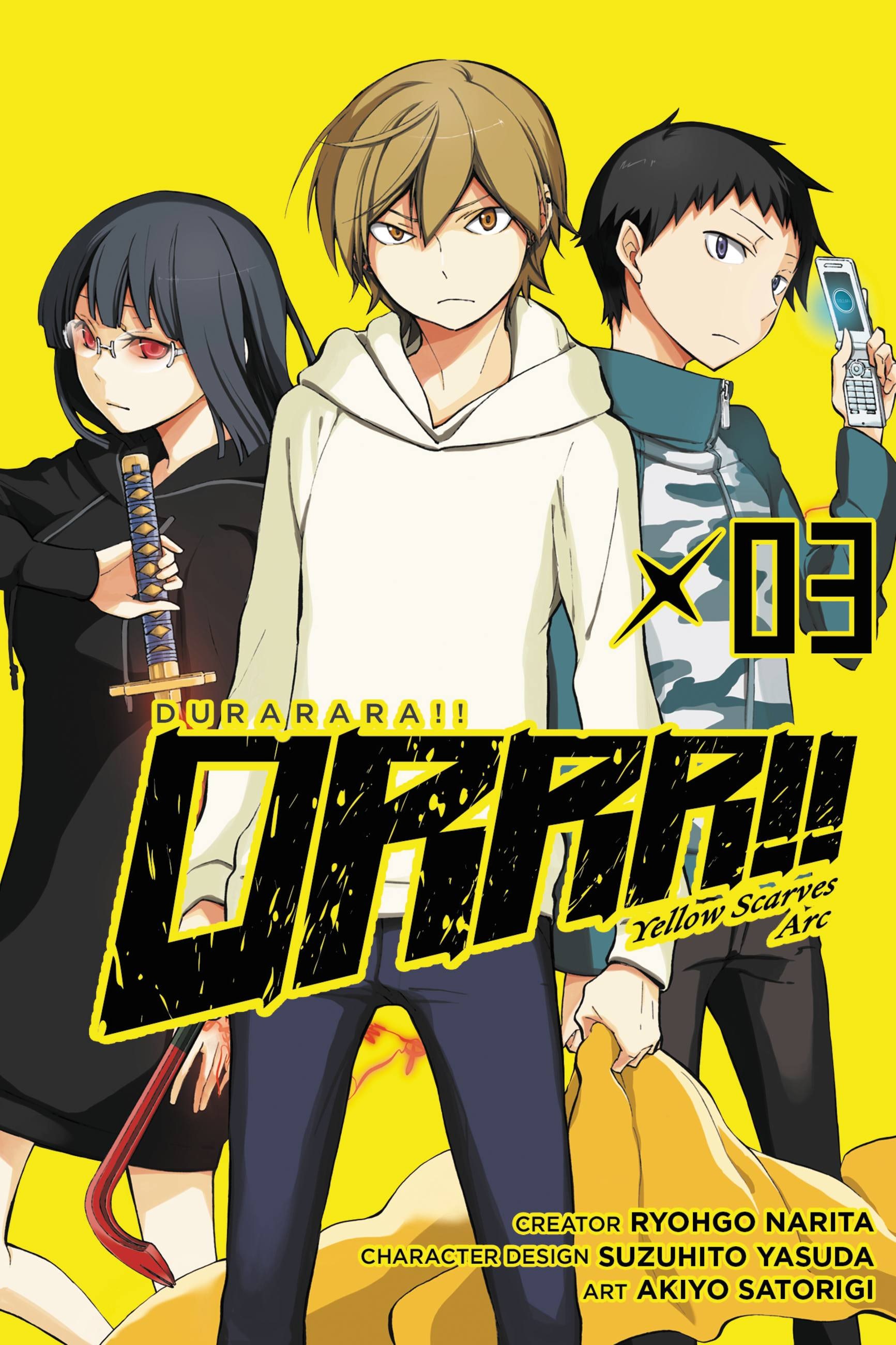 Product Image: Durarara!! Yellow Scarves Arc, Vol. 3