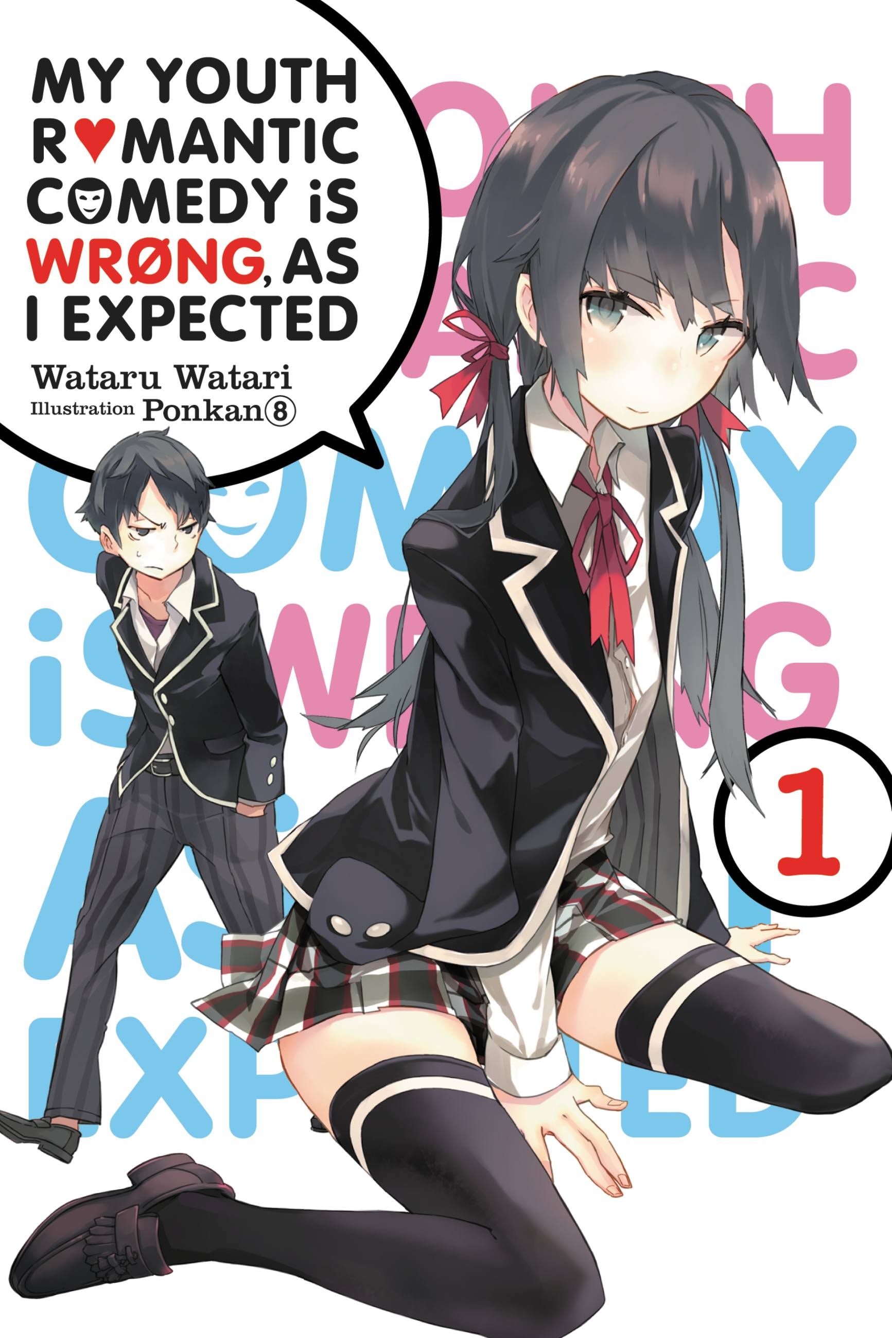 Product Image: My Youth Romantic Comedy Is Wrong, As I Expected, Vol. 1 (light novel)