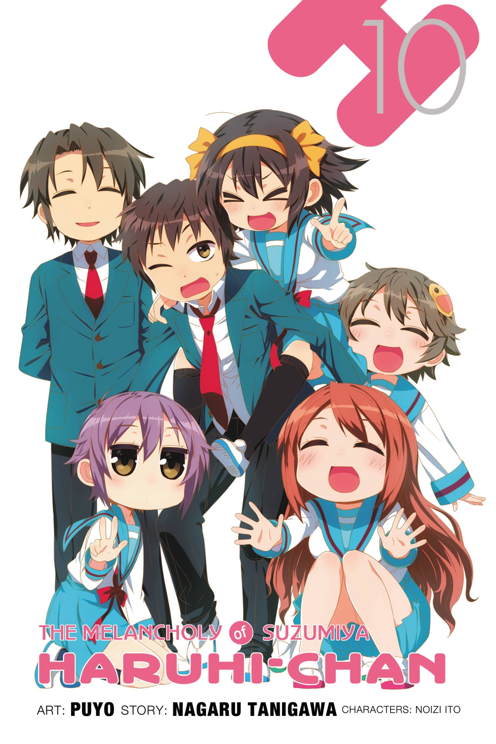 Product Image: The Melancholy of Suzumiya Haruhi-chan, Vol. 10