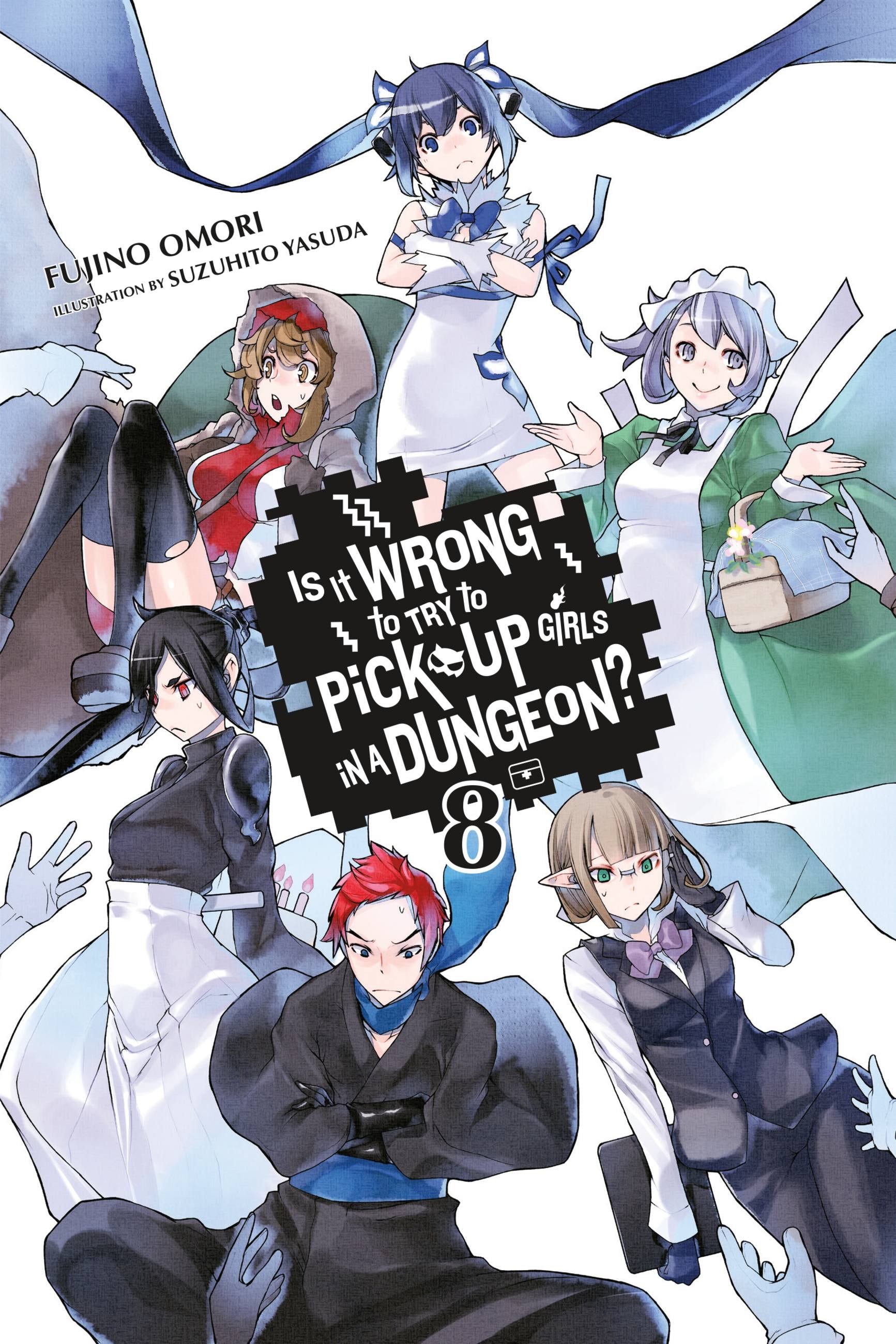 Product Image: Is It Wrong to Try to Pick Up Girls in a Dungeon?, Vol. 8 (light novel)