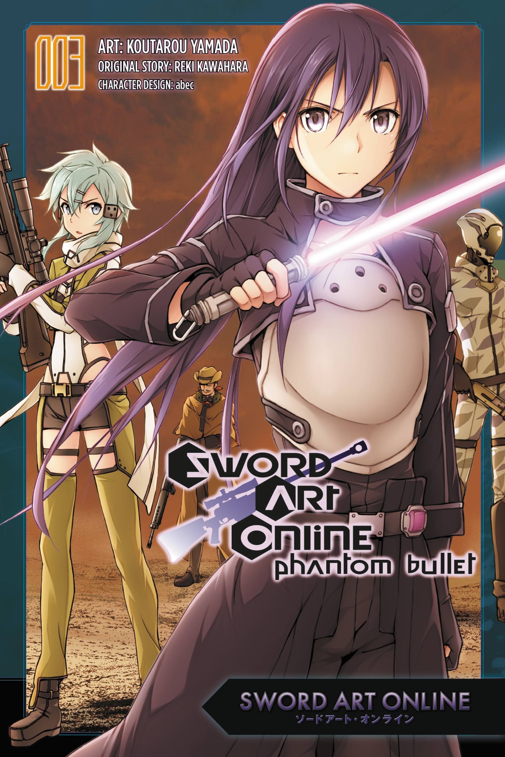 Product Image: Sword Art Online: Phantom Bullet, Vol. 3 (manga)