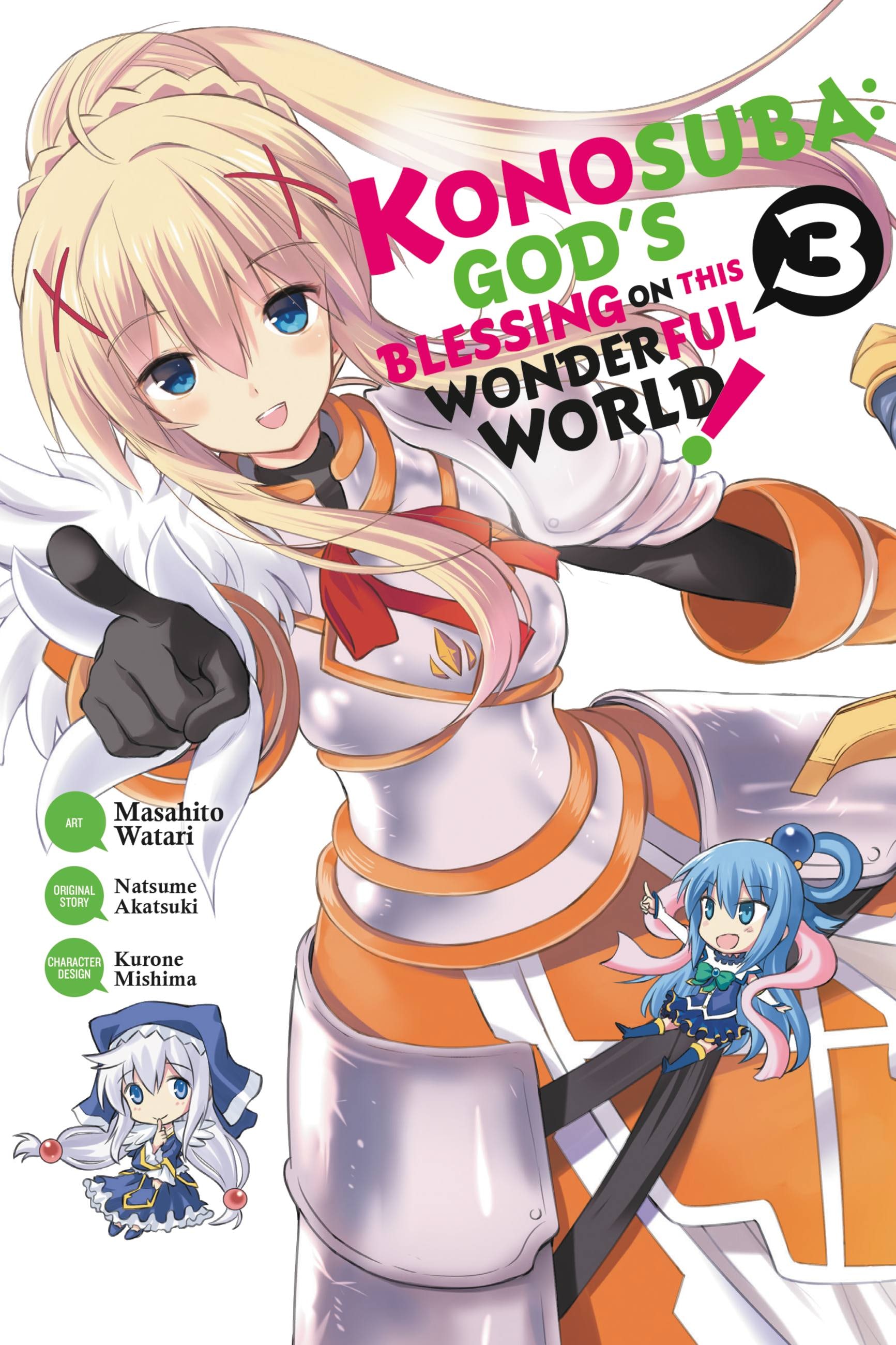 Product Image: Konosuba: God's Blessing on This Wonderful World!, Vol. 3 (manga)