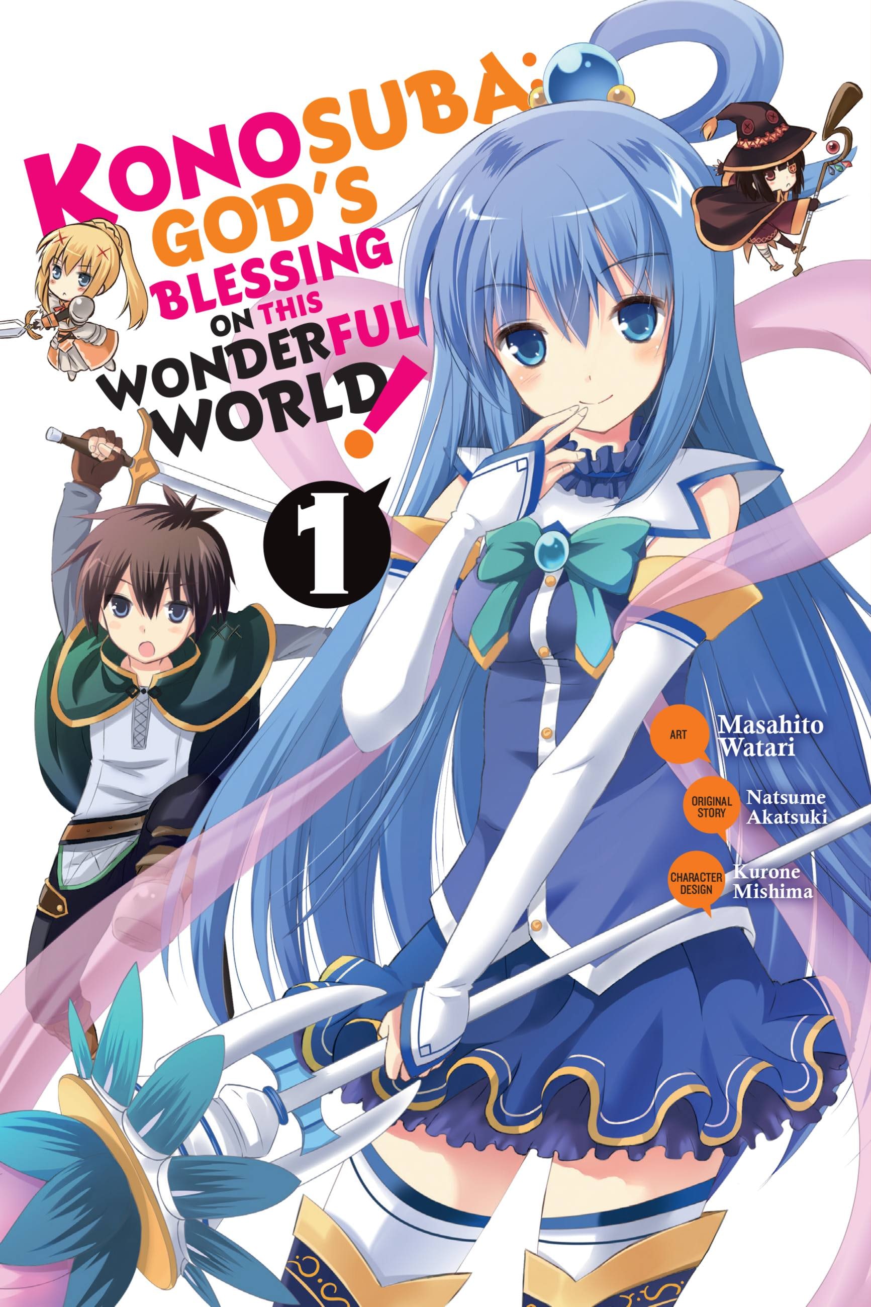 Product Image: Konosuba: God's Blessing on This Wonderful World!, Vol. 1 (manga)