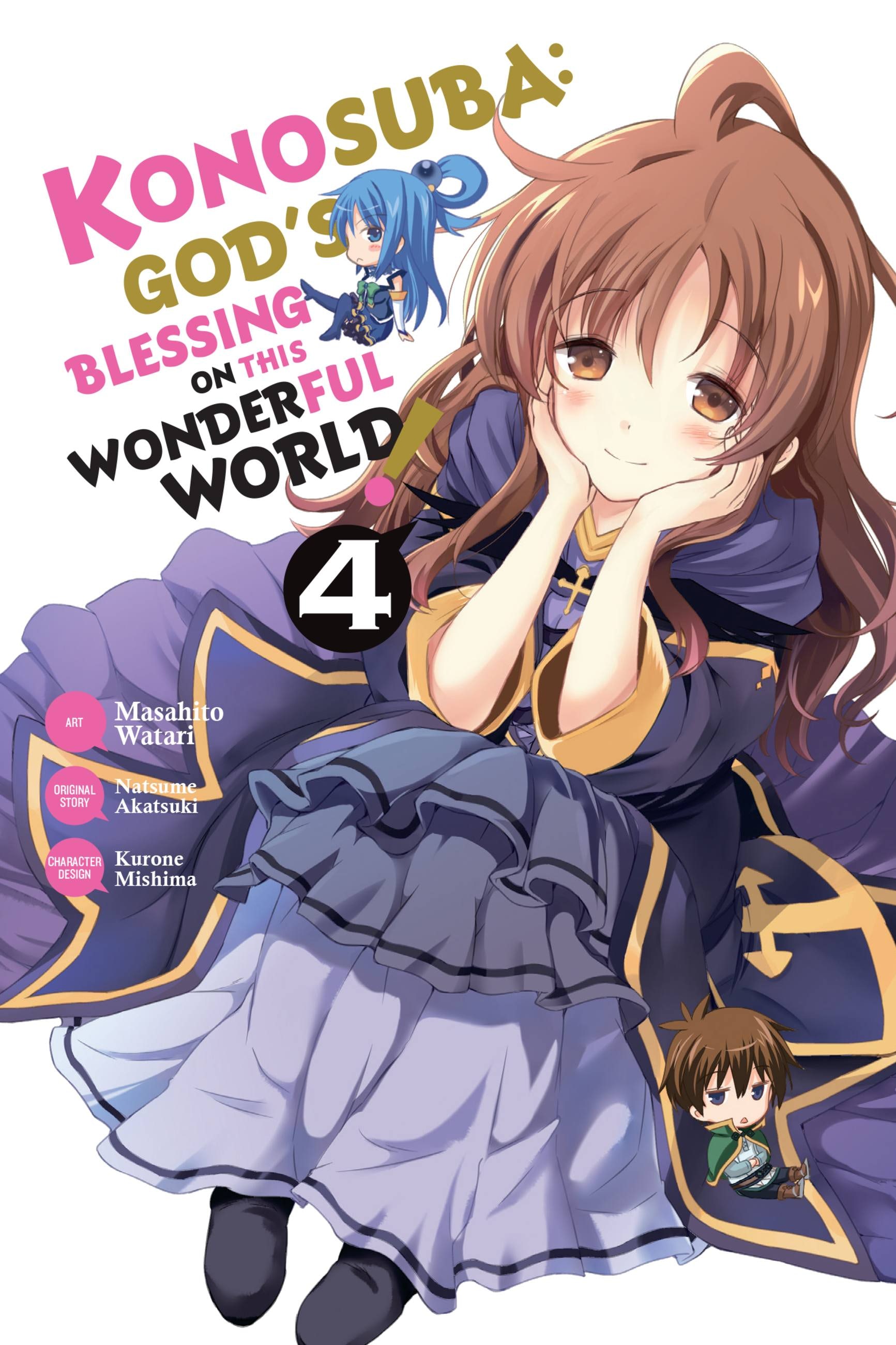 Product Image: Konosuba: God's Blessing on This Wonderful World!, Vol. 4 (manga)