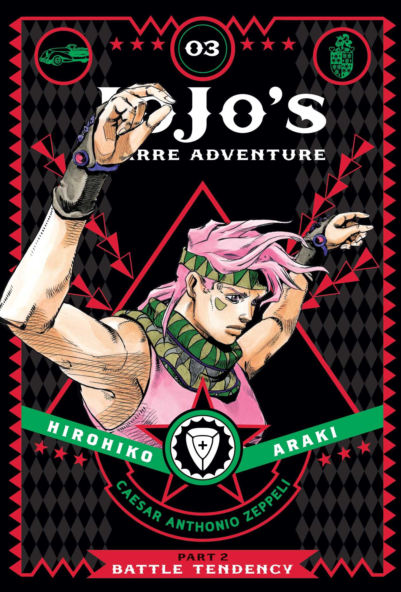 Product Image: JoJo's Bizarre Adventure: Part 2--Battle Tendency, Vol. 3