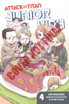 Product Image: Attack on Titan: Junior High, Volume 4