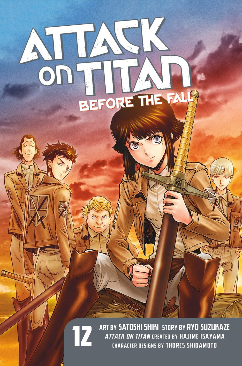 Product Image: Attack on Titan: Before the Fall, Volume 12