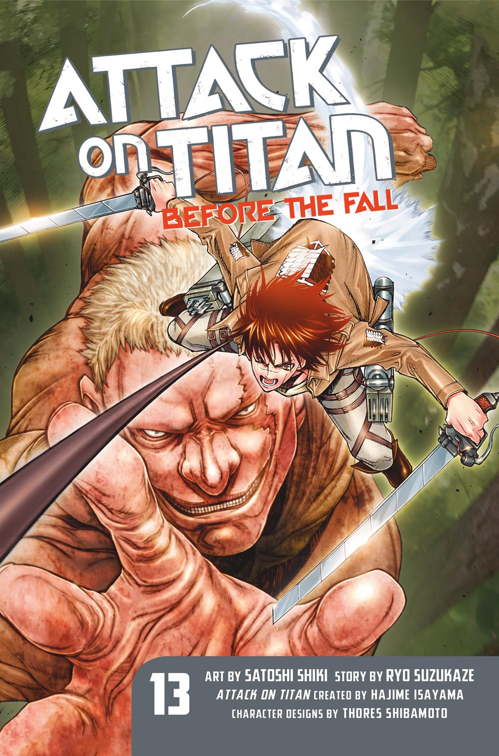 Product Image: Attack on Titan: Before the Fall, Volume 13