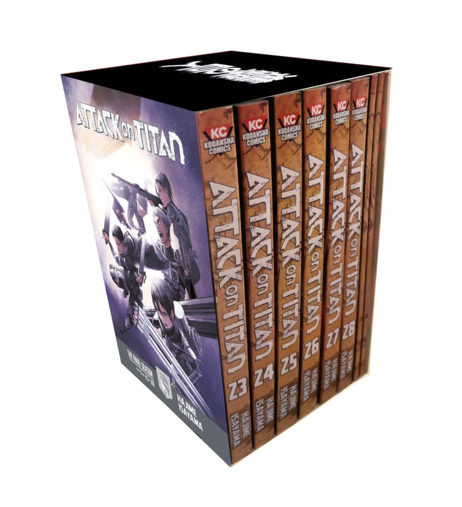 Product Image: Attack on Titan The Final Season Part 1 Manga Box Set