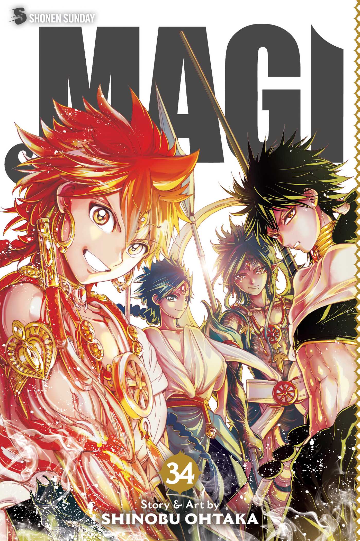 Product Image: Magi: The Labyrinth of Magic, Vol. 34