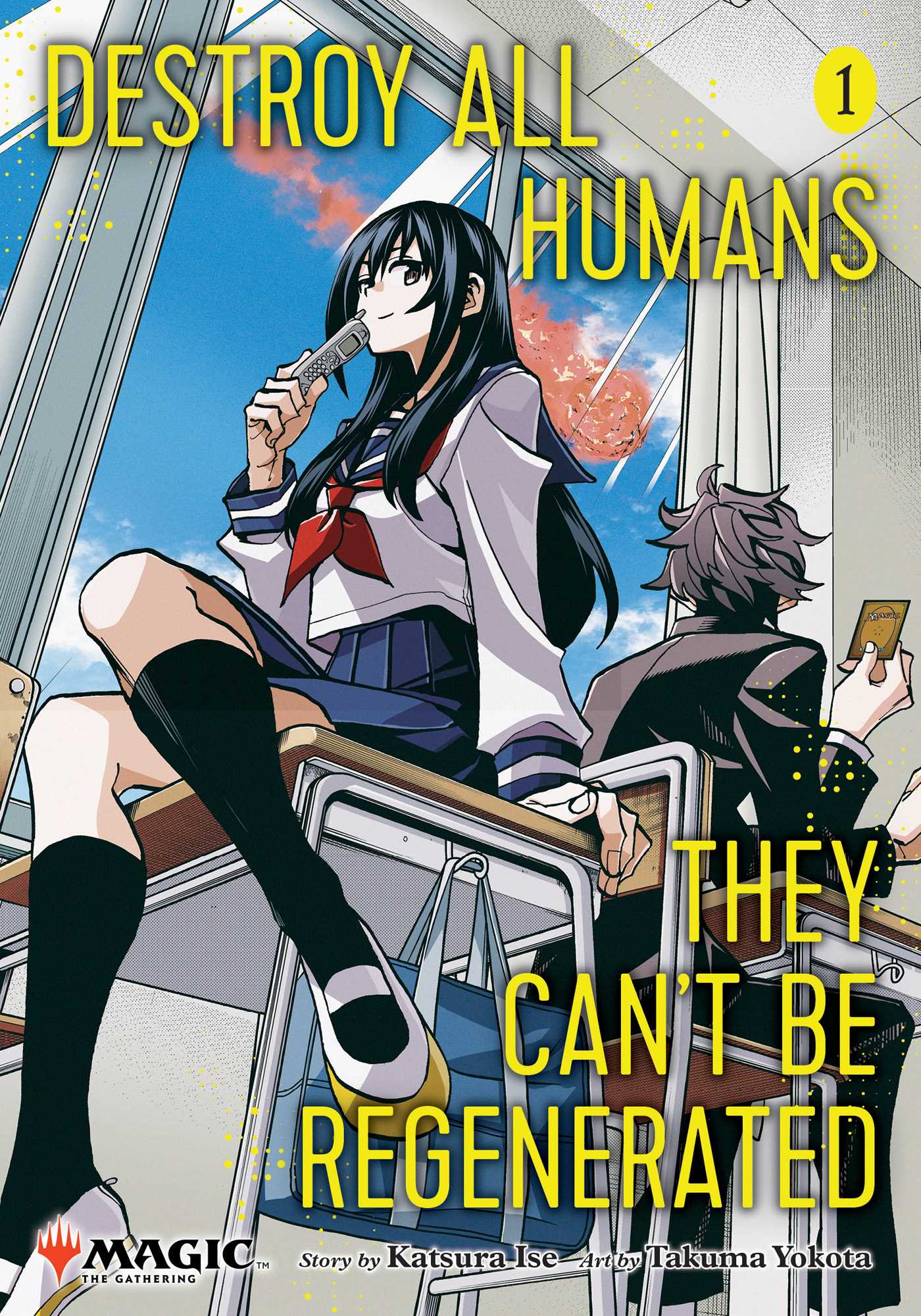 Product Image: Destroy All Humans. They Can't Be Regenerated. A Magic: The Gathering Manga, Vol. 1