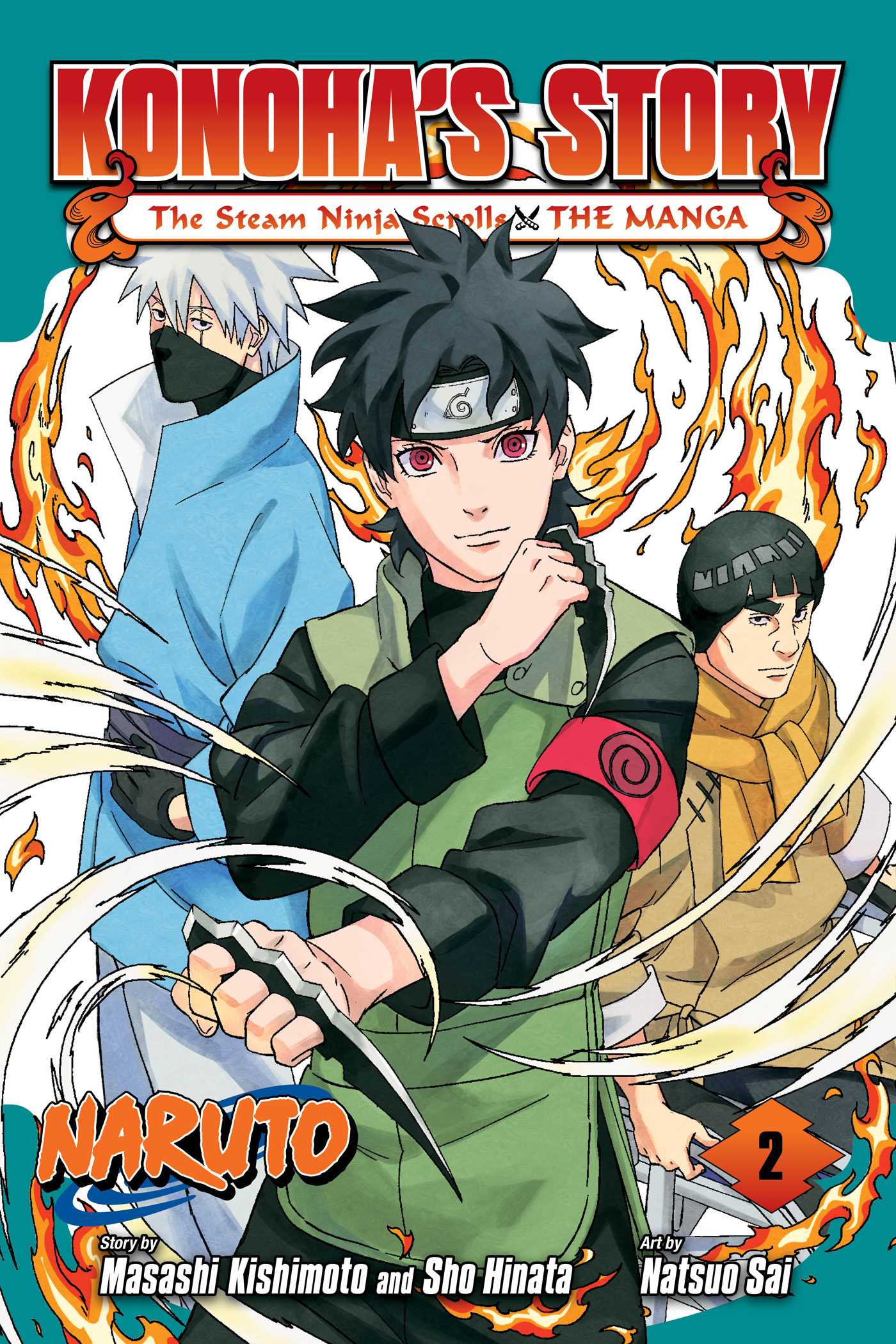 Product Image: Naruto: Konoha's Story—The Steam Ninja Scrolls: The Manga, Vol. 2