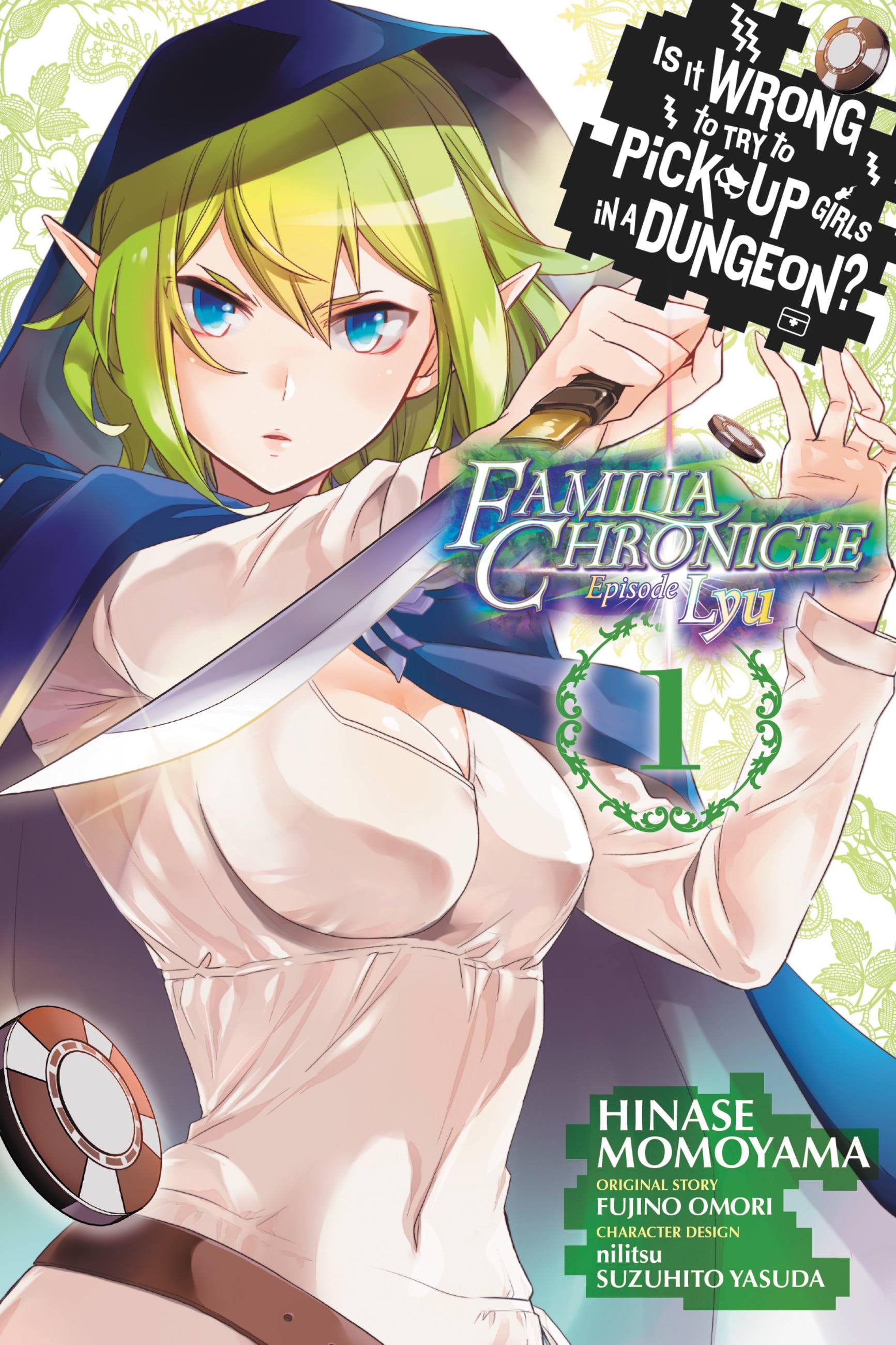 Product Image: Is It Wrong to Try to Pick Up Girls in a Dungeon? Familia Chronicle Episode Lyu, Vol. 1 (manga)