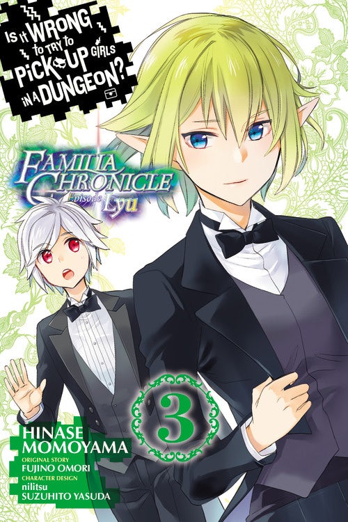 Product Image: Is It Wrong to Try to Pick Up Girls in a Dungeon? Familia Chronicle Episode Lyu, Vol. 3 (manga)