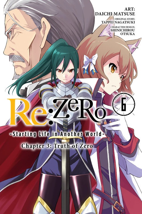 Product Image: Re:ZERO -Starting Life in Another World-, Chapter 3: Truth of Zero, Vol. 6 (manga)