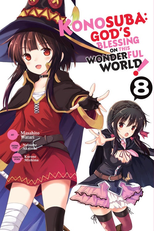 Product Image: Konosuba: God's Blessing on This Wonderful World!, Vol. 8 (manga)