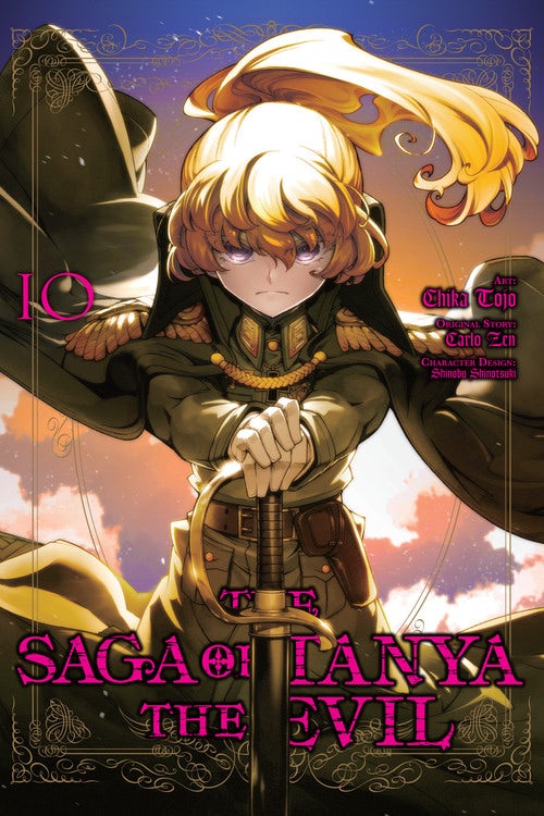 Product Image: The Saga of Tanya the Evil, Vol. 10 (manga)