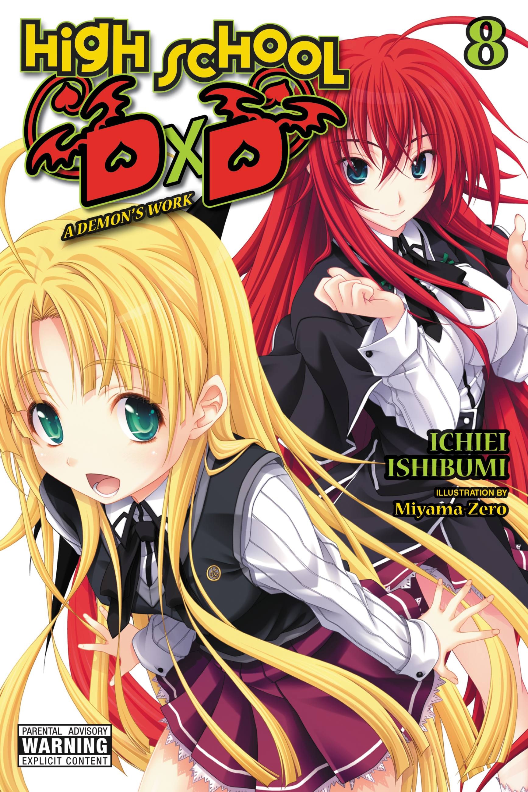 Product Image: High School DxD, Vol. 8 (light novel)