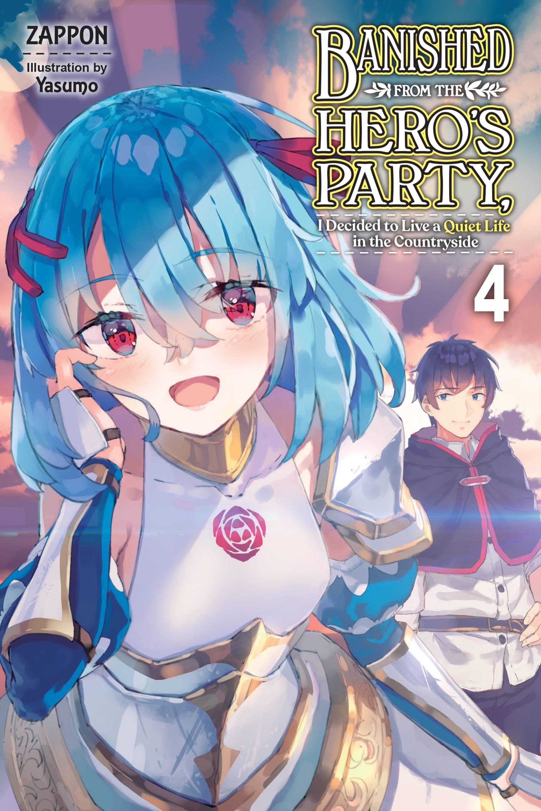 Product Image: Banished from the Hero's Party, I Decided to Live a Quiet Life in the Countryside, Vol. 4 (light novel)