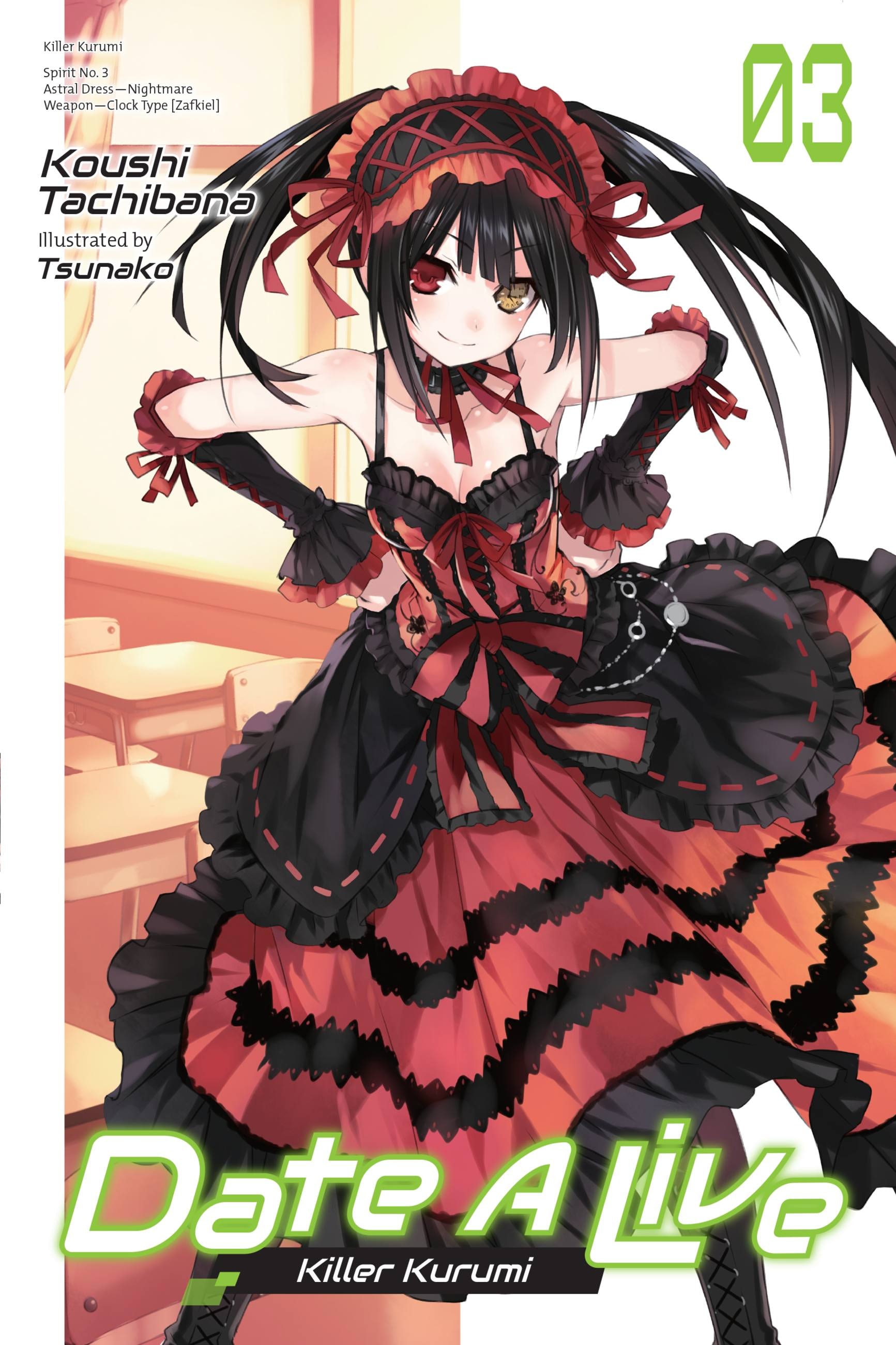 Product Image: Date A Live, Vol. 3 (light novel)