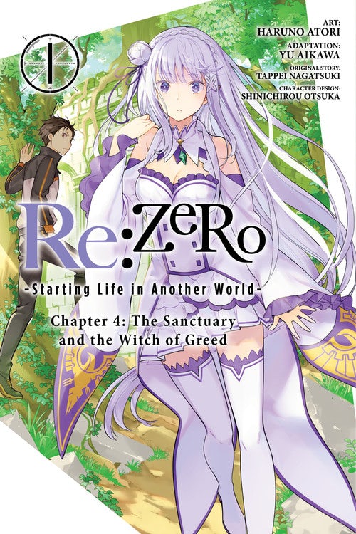 Product Image: Re:ZERO -Starting Life in Another World-, Chapter 4: The Sanctuary and the Witch of Greed, Vol. 1 (manga)