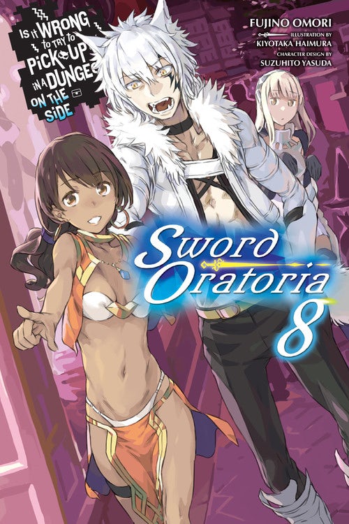 Product Image: Is It Wrong to Try to Pick Up Girls in a Dungeon? On the Side: Sword Oratoria, Vol. 8 (light novel)