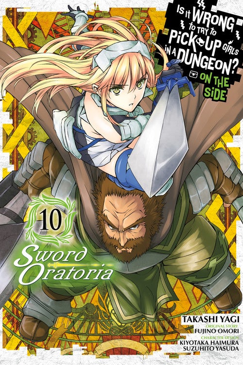 Product Image: Is It Wrong to Try to Pick Up Girls in a Dungeon? On the Side: Sword Oratoria, Vol. 10 (manga)