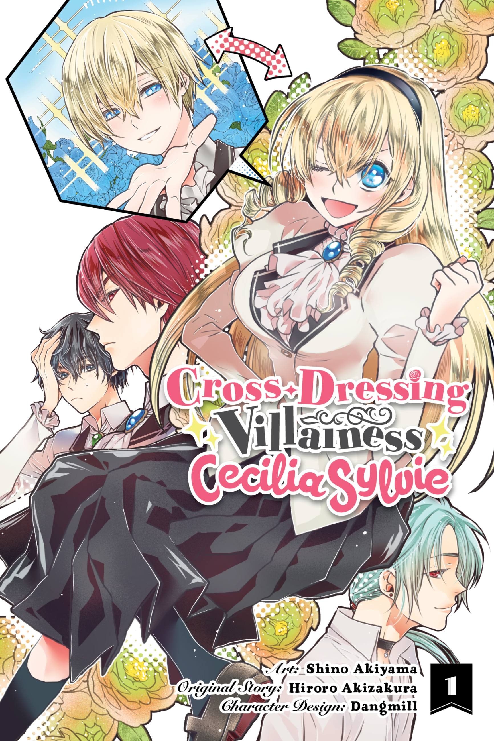 Product Image: Cross-Dressing Villainess Cecilia Sylvie, Vol. 1 (manga)