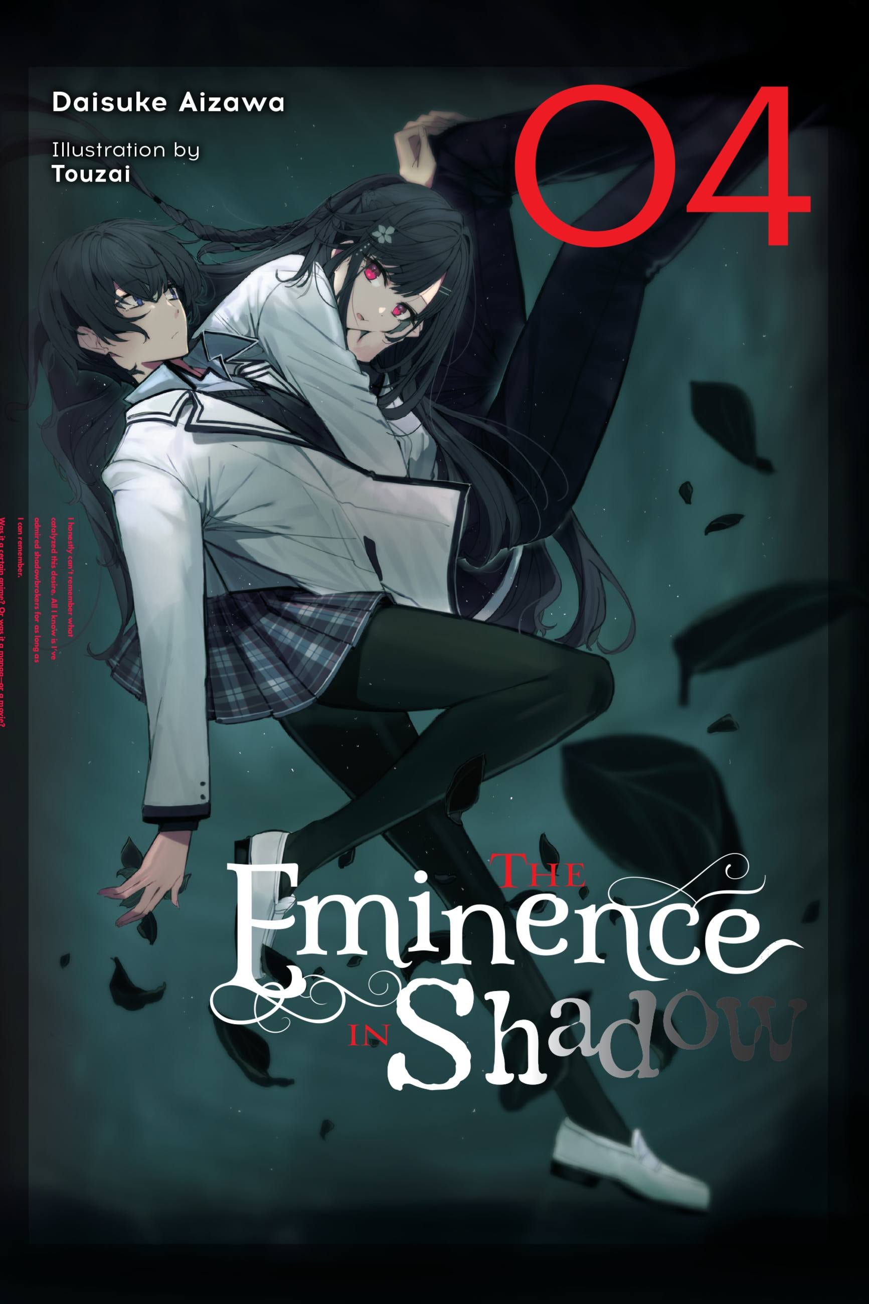 Product Image: The Eminence in Shadow, Vol. 4 (light novel)