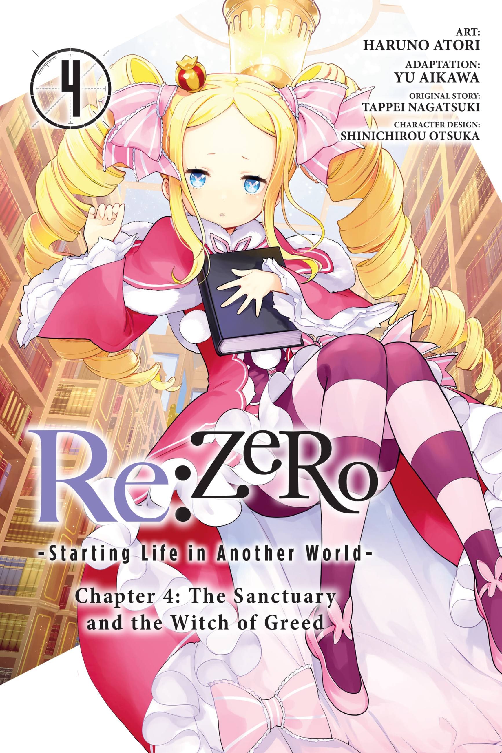 Product Image: Re:ZERO -Starting Life in Another World-, Chapter 4: The Sanctuary and the Witch of Greed, Vol. 4 (manga)