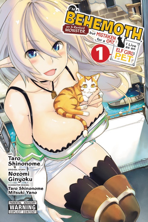 Product Image: I'm a Behemoth, an S-Ranked Monster, but Mistaken for a Cat, I Live as an Elf Girl's Pet, Vol. 1 (manga)